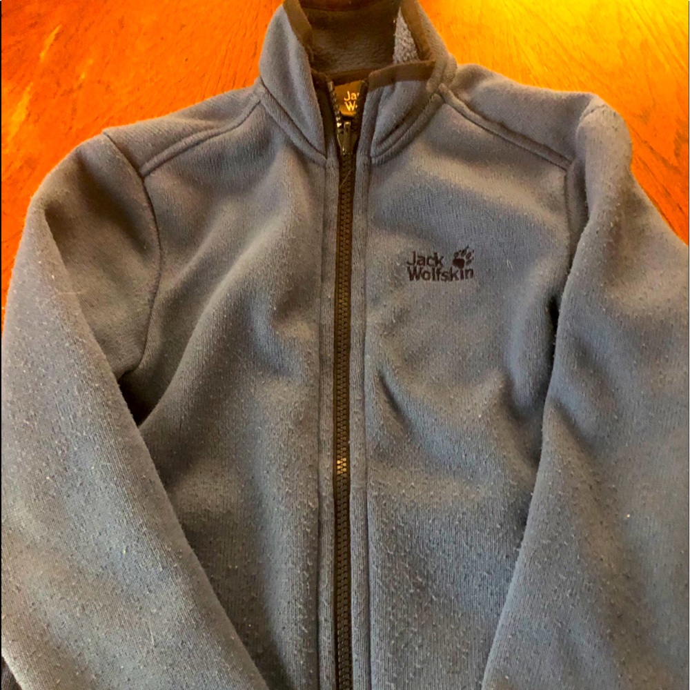 Jack Wolfskin Boys Sweater Fleece Zip Jacket